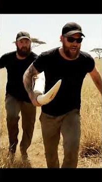 Caught on Camera: The Heartbreaking Reality of African Elephant Poaching (The Poacher's Getaway)