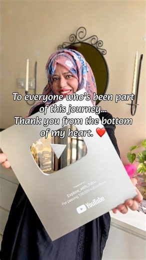 Finally… My YouTube Silver Play Button! 🥹 #SilverPlayButton #YouTubeCreator #YouTubeShorts #Shorts
