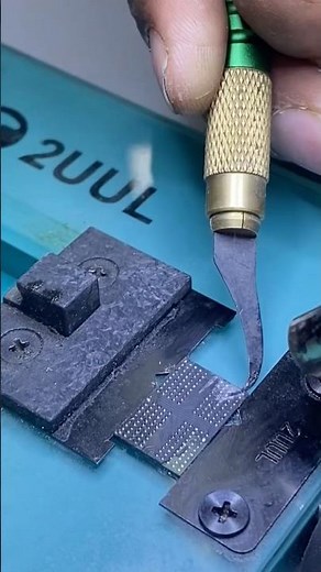 Tecno Camon 20 Black Pasted Ram Removing & Reballing#repair #iphone #android #mobilerepairing#apple