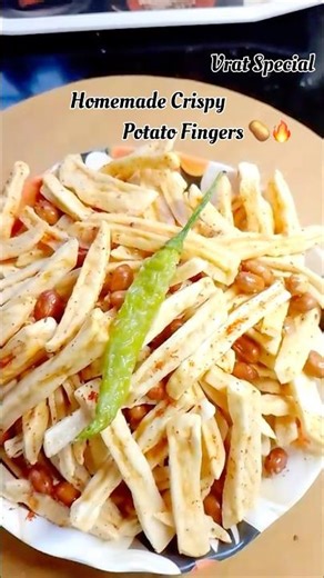 Crispy Homemade Potato Fingers | Easy Snack Recipe | Kids’ Favourite #viral #youtube #yt #shorts #i