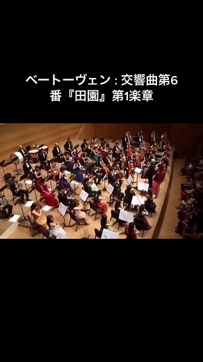 第45回定期演奏会より ベートーヴェン：交響曲第6番 へ長調 Op.68『田園』第1楽章「田舎に到着したときの愉快な感情の目覚め」指揮 : 原田幸一郎 #大学生 #大学生の日常 #オーケストラ #バイオリン #クラシック #音楽 #団員募集中 #サークル #インカレサークル #春から大学生