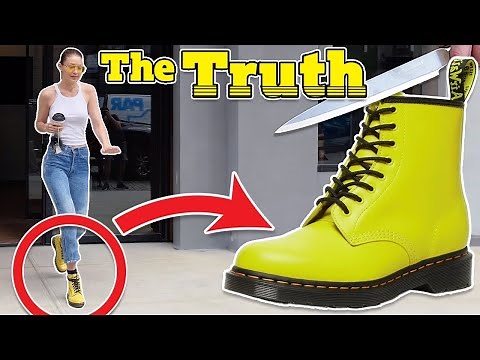 Leather expert EXPOSES Doc Martens - 1460 Smooth