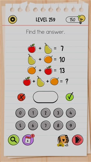 Brain Test All Star Level 259