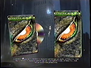 Godzilla Marketing (1998) Promo (VHS Capture)