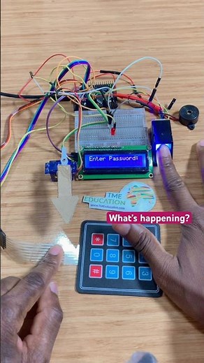 DIY Safe using Arduino Mega Pro Mini and 4x3 Keypad ‪@TMEEducation‬