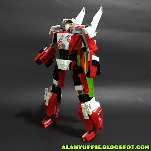 LEGO MOC-39743 Ninjago Transformer from Kai Mech Jet (set 71707) (Ninjago 2020)