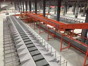 [Hot Item] Automated Parcel Sorting Machine Cross Belt Sorter Line for Sortation in Warehouse for Big Sales