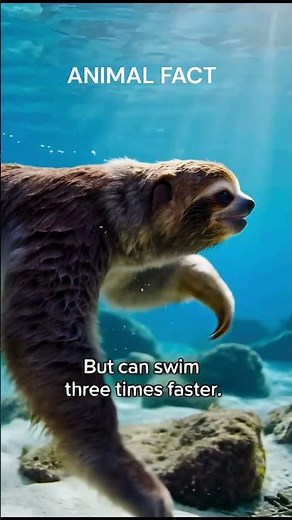 Sloths Swim Faster Than They Move – Surprising Animal Facts