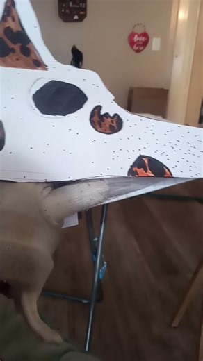 remake of my first blinking puppet bc I broke it 🥲