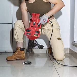 ELECTRIC DRAIN CLEANER, 23FT