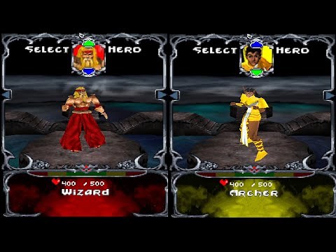 Gauntlet Legends All Characters [PS1]