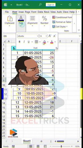 Change Negative Number to Red & Positive Number to Green in Excel | Color Code Numbers in Excel