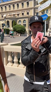 Hole in Card? #magician #magic #monaco | Julien Magic
