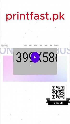 PrintFast.pk – Modern Printing Service Website | Full Preview & UI Showcase