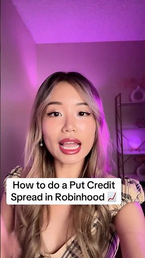 How to do a put credit spread in Robinhood 📈 #trading #options #finance