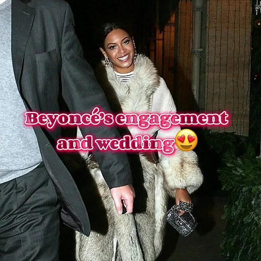 She was absolutely glowing when she was proposed #beyonce #jayz #wedding #2008