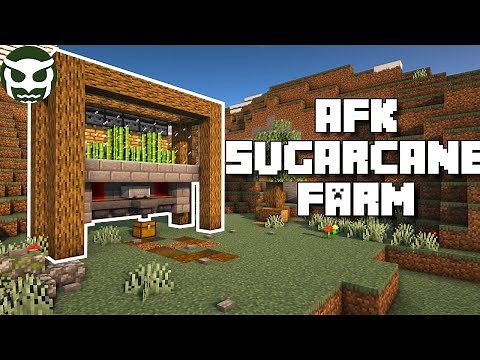 Minecraft: **IMPROVED** Automatic Sugarcane Farm | (NO ZERO TICK) Easy Tutorial (1.16+)