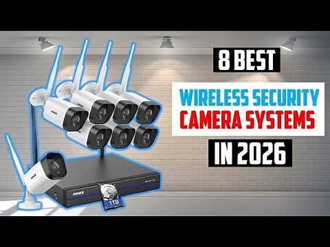 ✅Best Wireless and WiFi Security Camera Systems 2026 | TOP 8 Best Wireless Security Camera