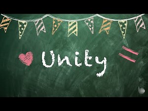 How Do We Embrace Unity?