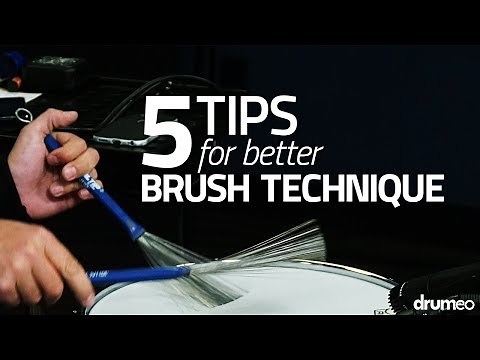 5 Tips For Better Brush Technique - Drum Lesson (Drumeo)