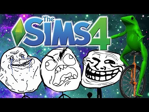 ICONIC MEME FACES ...and Dat Boi | The Sims 4: Memes Theme | Ep. 18