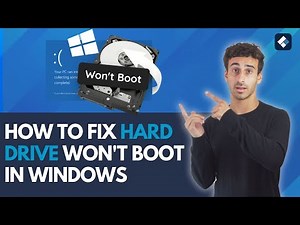 How to Fix Hard Drive Won't Boot in Windows