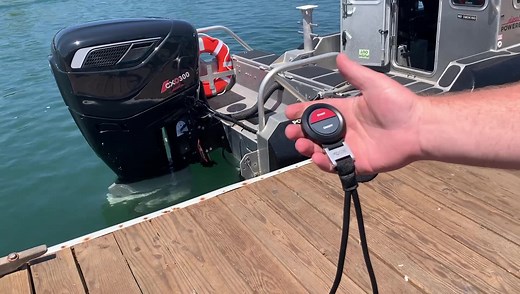 VIDEO: The new CXO300 diesel outboard from Cox Powertrain Ltd. features remote starting, and the fob also serves as a wireless engine cut-off switch if the helmsman wearing the fob goes overboard. Look for our test of the new 300 hp motor soon online at sportfishingmag.com | Sport Fishing Magazine