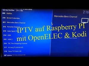 Kodi auf dem Raspberry Pi 3 und Live-TV einrichten