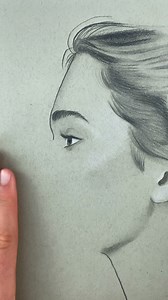 2.9M views · 19K reactions | Simple Way To Draw Side Profile #howtodraw #drawingtutorial #pencildrawing | Graphite Flow | Facebook