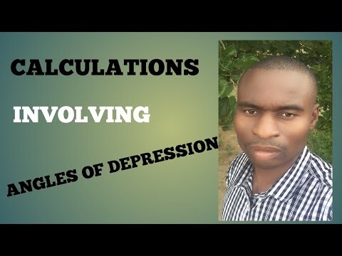 Calculations Involving Angles of Depression