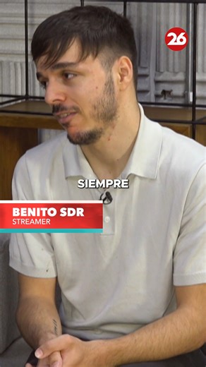 3.1K views |  BENITO DE @‌_SOYDERIVER_ EN LAS 26 DEL 26 El nuevo ciclo de entrevistas de Canal 26, conducido por Tin Insaurralde, presenta su segundo episodio junto a @‌Benitosdr. Una charla sin filtro sobre el presente de River, el mundo del streaming y mucho más.  Estreno mañana a las 20 hs en nuestro canal de YouTube #Las26Del26 #Benitosdr #Canal26 #Streaming | Canal 26 | Facebook