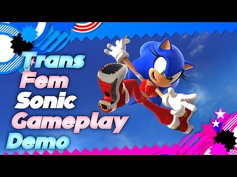 Sonic Generations | Trans Fem Sonic Mod [Gameplay Demo] | Release