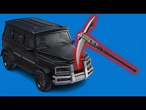How to use your pickaxe in a vehicle in Fortnite