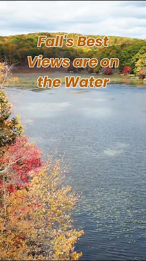 2.9K views · 12 reactions | Boating just hits differently in the fall  #fallboating #fallvibes #autumnleaves #lakelife #lakehopatcong #bridgemarina | Bridge Marina, Inc. | Facebook
