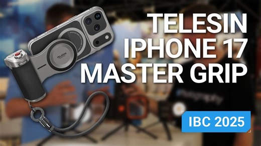 This Telesin Grip Turns Your iPhone 17 Pro Into a Pro Camera Rig