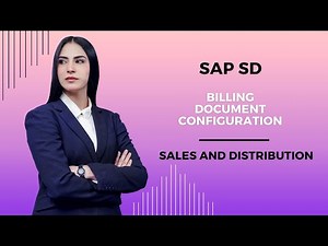 Billing document configuration | SAP SD | eLearning solutions