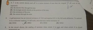 A galvanometer has an internal resistance of 12 \Omega and requ... | Filo