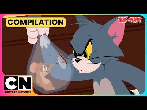 The Biggest Mess Ever!💥😨| Tom and Jerry😺| Cat & Mouse Cartoon😁| ‪@cnindia‬ ​