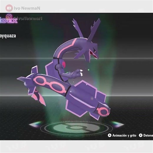 Fusion of Rayquaza and Mismagius from the Anime Dex