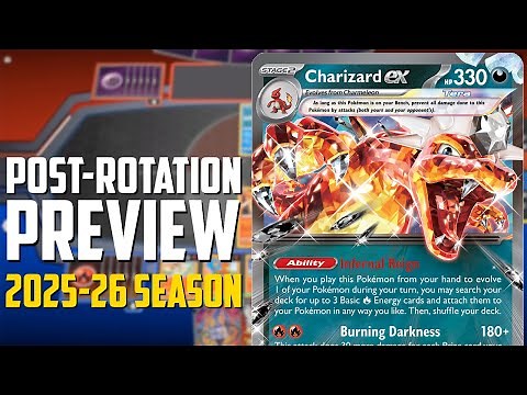 Charizard ex POST-ROTATION PREVIEW WITH DECK LISTS - Pokemon TCG - 2025-2026