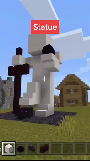 Minecraft Dragon Statue Tutorial