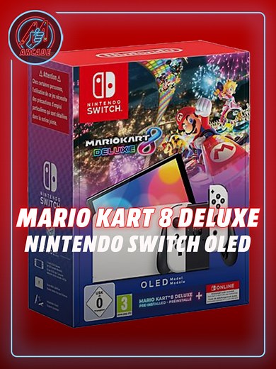 Speel nu Mario Kart 8 Deluxe met Switch Oled bundel