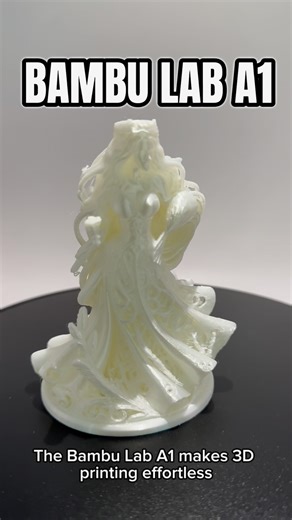 Brigitte ilkay Savran on Instagram: "Creating something amazing with the Bambu Lab A1 ✨ From simple prints to detailed designs, this printer makes every idea come to life with incredible precision and ease. If you love DIY, home projects, or creative tech, this is a total game-changer. 🔗 https://dada.link/KVZnK3 @bambulab_official #bambulab #bambulestmakeit #3dprinting #smarttech #hometech"