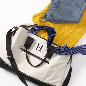 Our Canvas Weekender Bag is designed to hold all your essentials (and then some, let’s be honest) for a weekend trip with ease, thanks to the same durable canvas as our totes. Say yes to adventure - this bag goes wherever the road leads. Shop the Post: bit.ly/2QcrnpJ | Lands' End