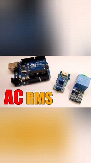 How to measure AC RMS using Arduino. Check tutorial on my YouTube channel. | Electronoobs