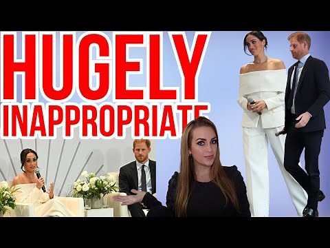 WHAT WAS THAT???? World Mental Health Day Abomination by Harry & The MEG #princeharry #meghanmarkle