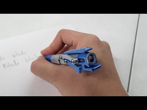 The Skookum Pilot - A Mechanical 3D Printed Ballpoint Fidget Pen