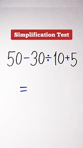 402K views · 1K reactions | Basic Simplification Test for Genius 易 #braintest #simplification #brainteaser #mathchallenge #mathtest #mathpuzzle #iqtest | Learn with Ankita Bhatia | Facebook