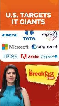 US Green Card Freeze: 5 Indian IT Firms Hit as 8 Companies Face PERM Block | #shorts | N18S