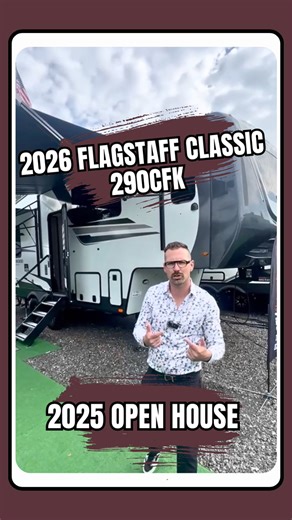 2026 Flagstaff Classic 290CFK! #forestriver #flagstaffclassic #fifthwheel #camping #canada #travel | Layzee Acres RV Sales